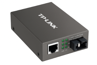 Buy TP-Link MC210CS Gigabit Single-Mode SC Fiber Media Converter | 15KM | UAE