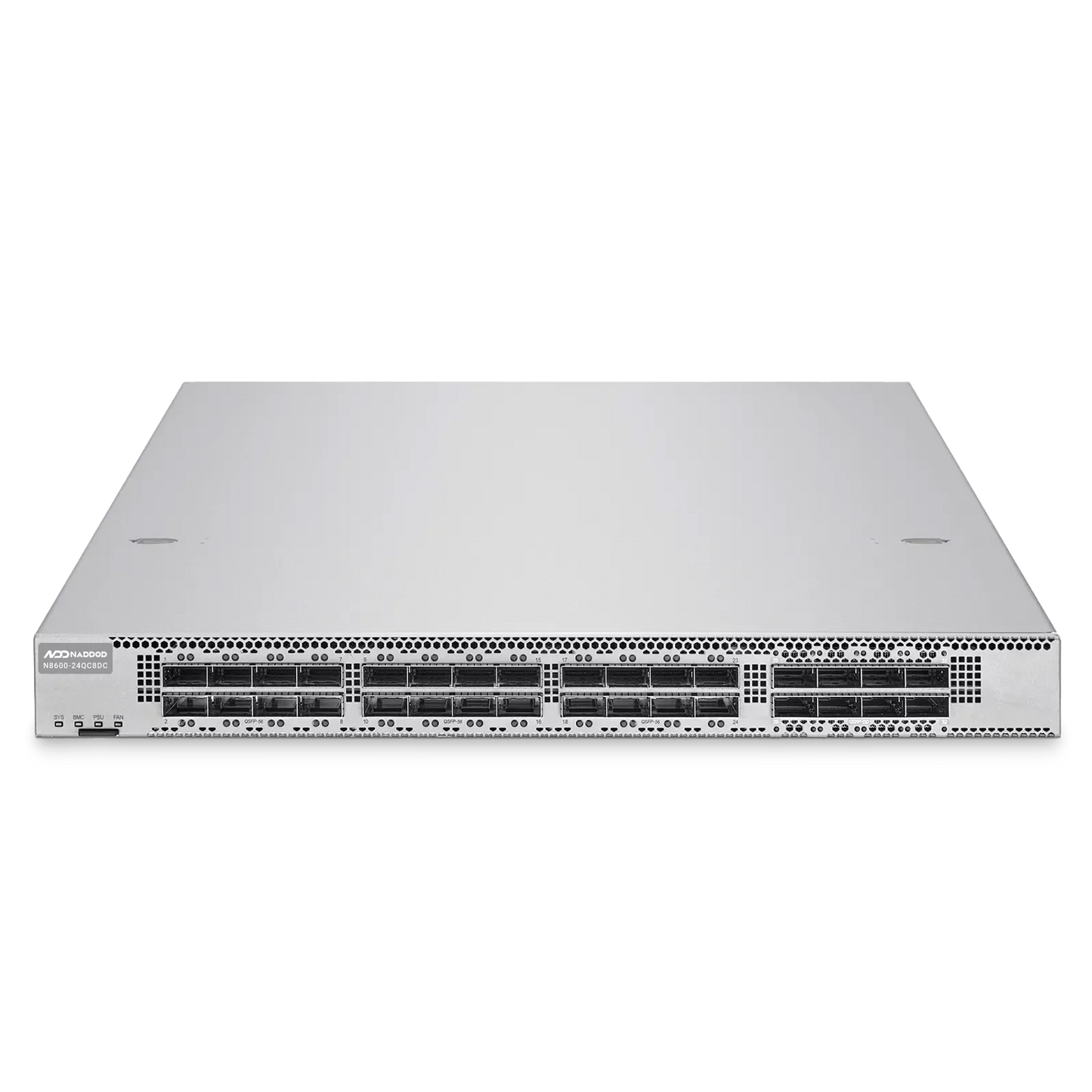 N8600-24QC8DC, 24x 200Gb QSFP56, with 8x 400Gb QSFP-DD, Broadcom Trident 4, NDD OS by NADDOD, for AI/ML/Cloud/HPC SFPS