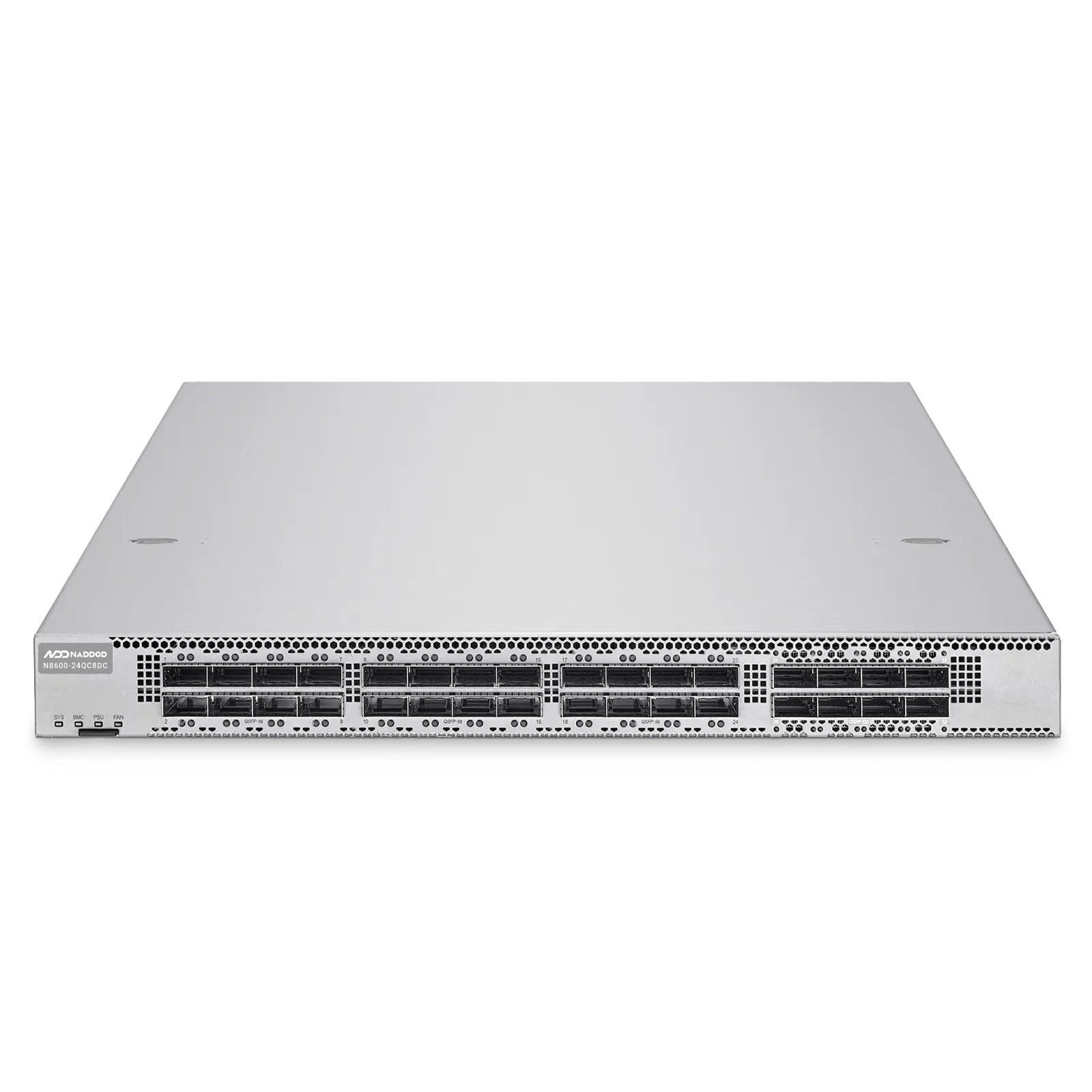 N8600-24QC8DC, 24x 200Gb QSFP56, with 8x 400Gb QSFP-DD, Broadcom Trident 4, NDD OS by NADDOD, for AI/ML/Cloud/HPC SFPS