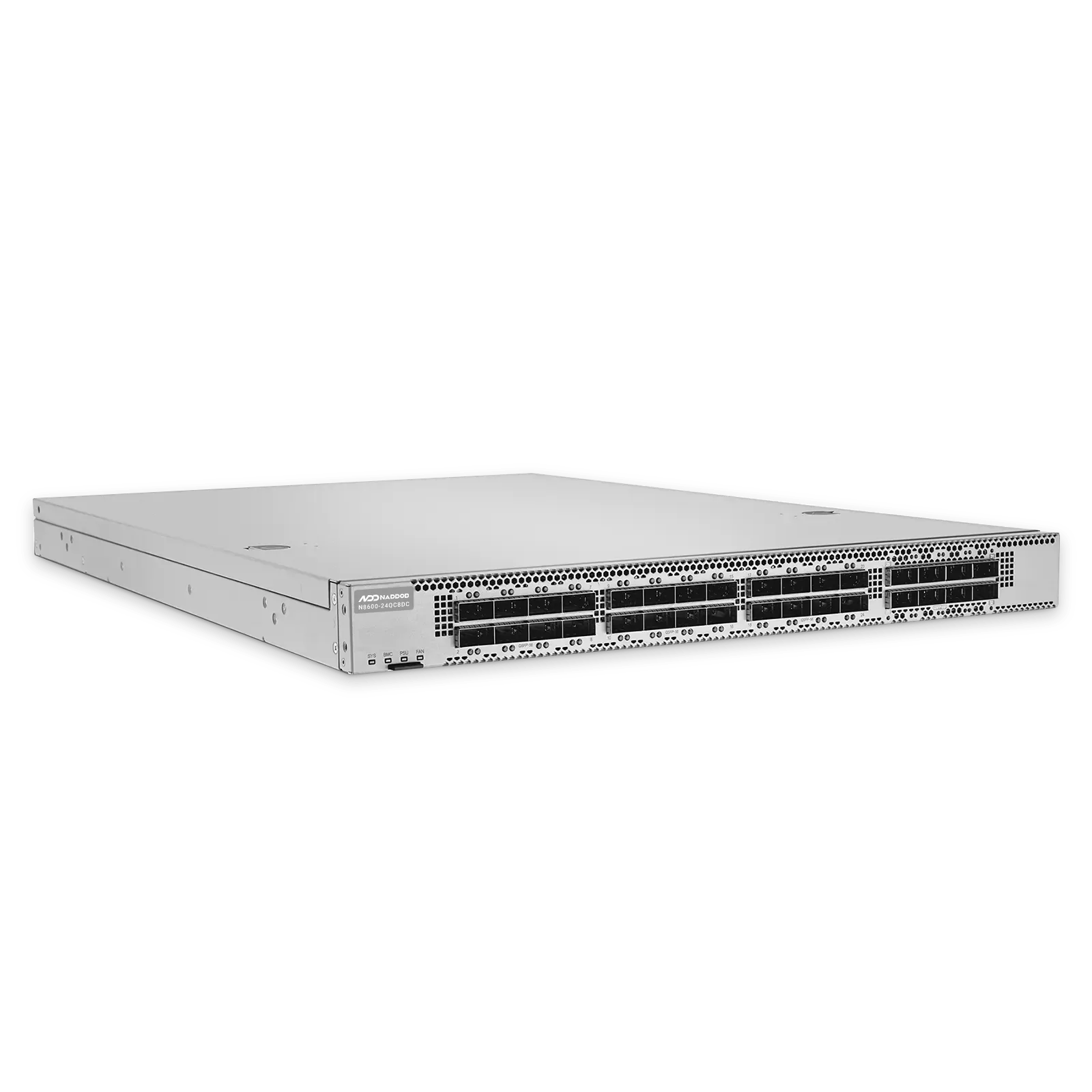 N8600-24QC8DC, 24x 200Gb QSFP56, with 8x 400Gb QSFP-DD, Broadcom Trident 4, NDD OS by NADDOD, for AI/ML/Cloud/HPC SFPS