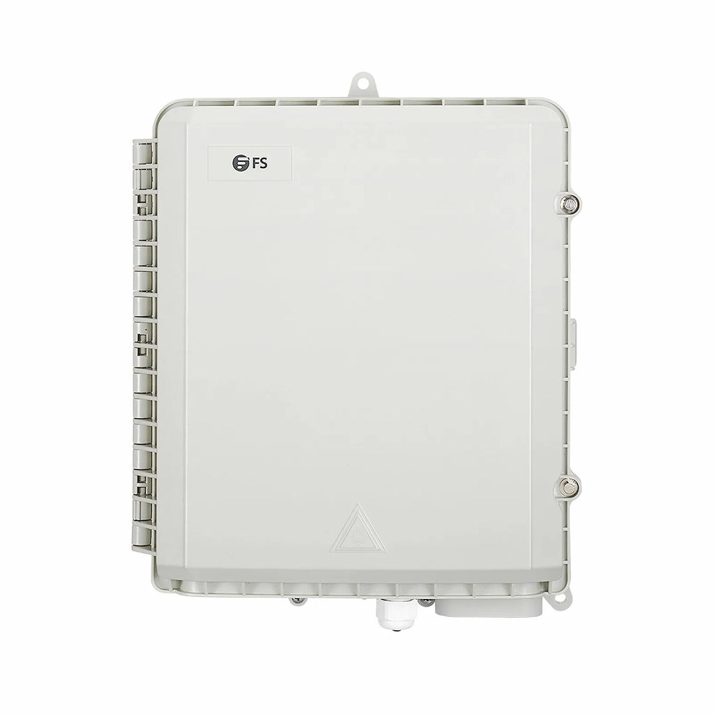 SFPS 16 Fibers Optic Distribution Box, SC/A, Plastic, Wall/Pole Mount, Indoor and Outdoor SFPS