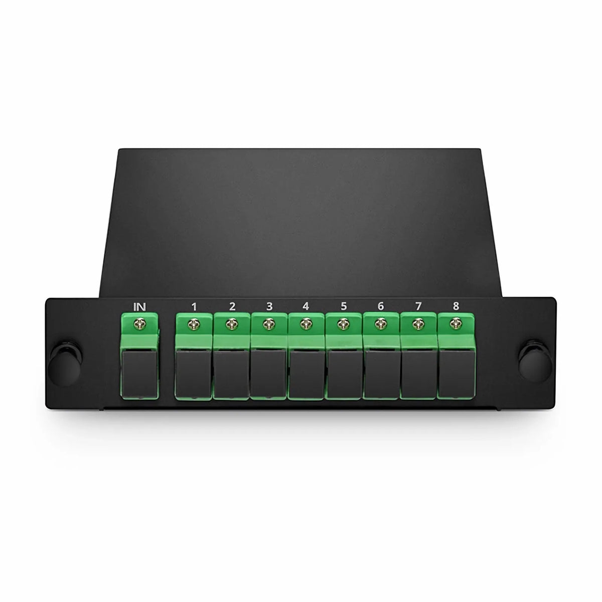 SFPS 1 x 8 PLC Fiber Splitter, Standard LGX Cassette, SC/APC, Singlemode SFPS