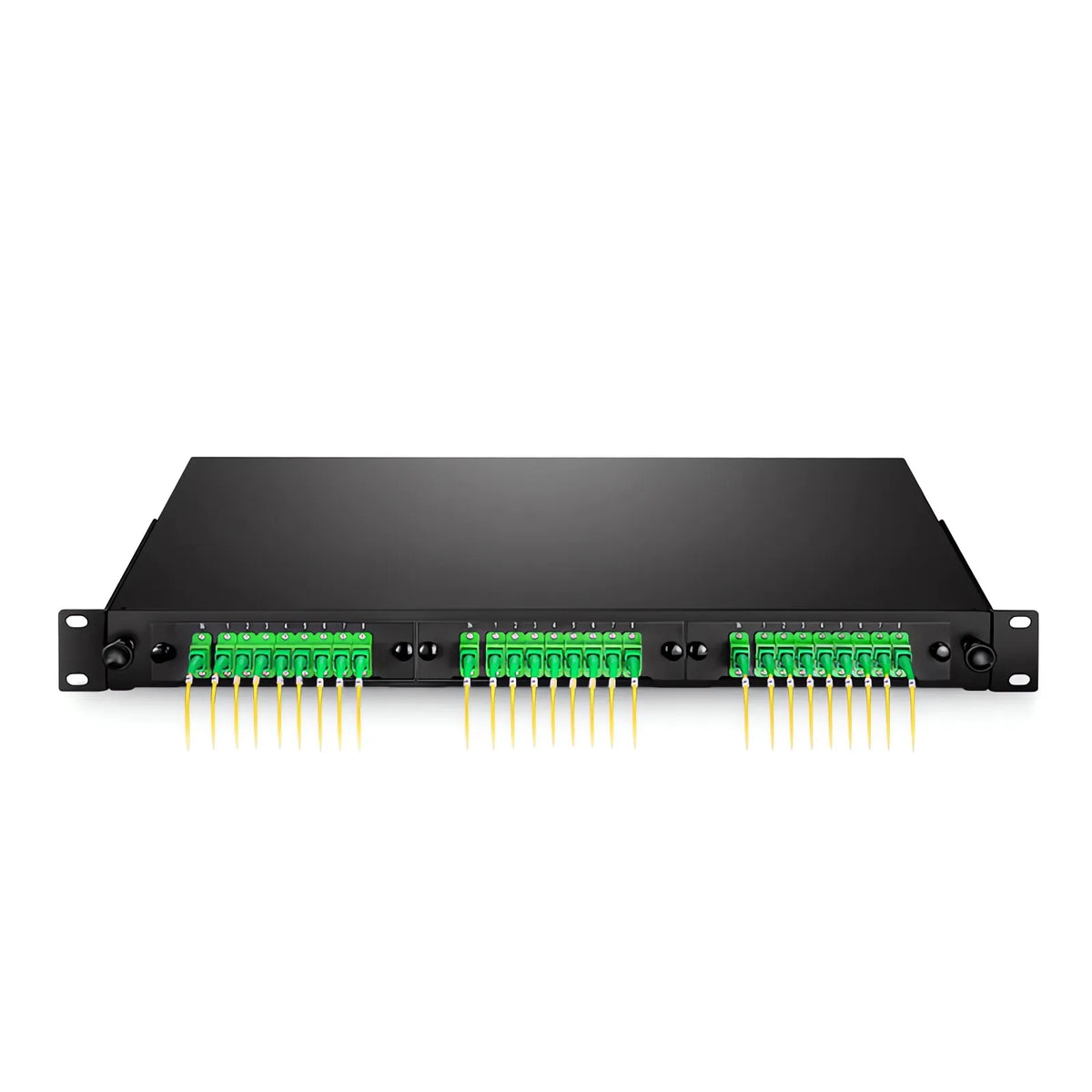 SFPS 1U Slide-Out Rack Mount LGX Fiber Enclosure Unloaded, Holds up to 3 LGX Cassette PLC Splitter SFPS