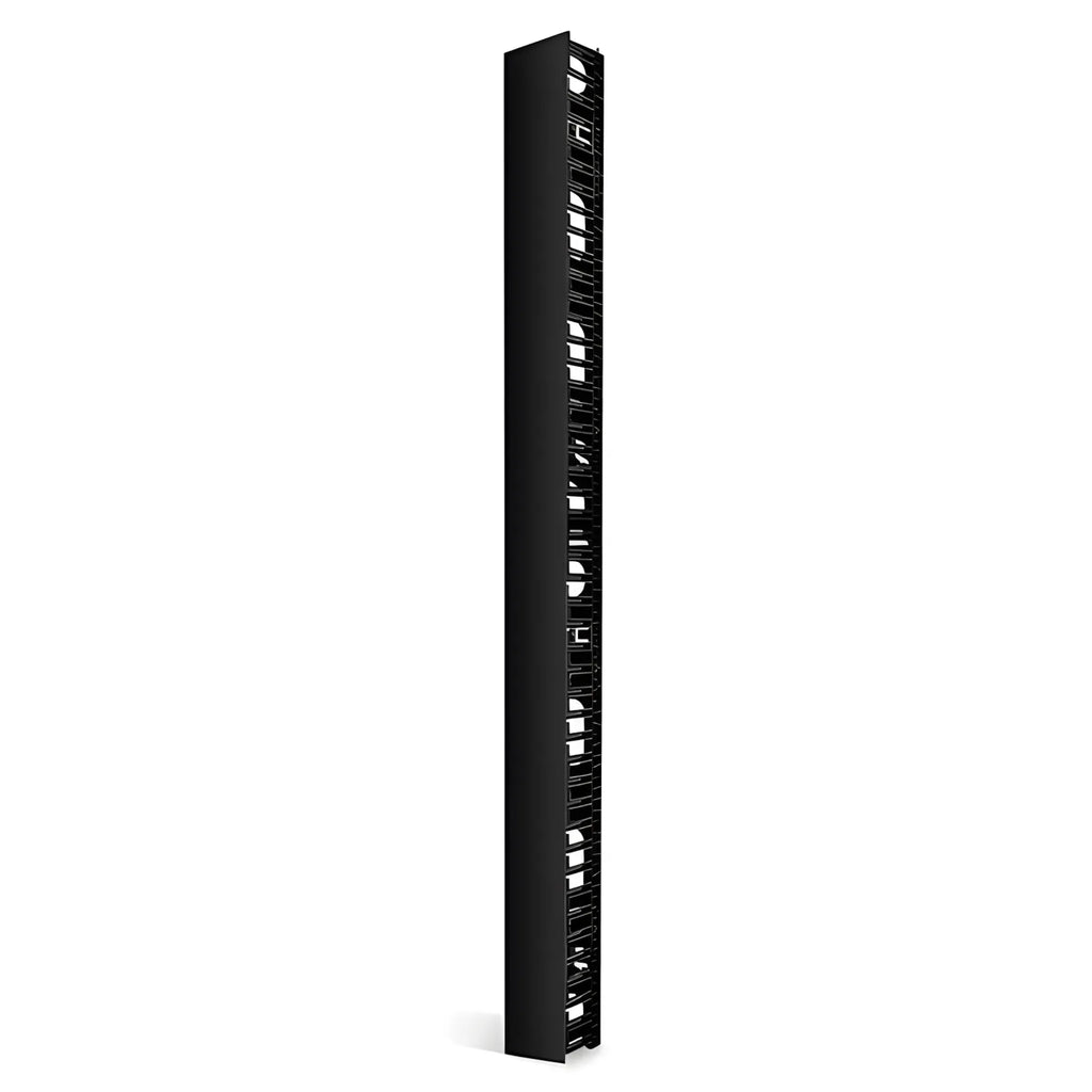 SFPS Vertical Single Sided Cable Manager, 45RU, Bend Radius Finger, 4.9 in. Wide SFPS