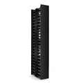 SFPS Vertical Dual Sided Cable Manager, 45RU, Bend Radius Finger, 4.9 in. Wide SFPS