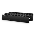 SFPS Horizontal Dual Sided Steel Manager, 2RU, Finger Duct with Cover, 9.1 in. Depth SFPS
