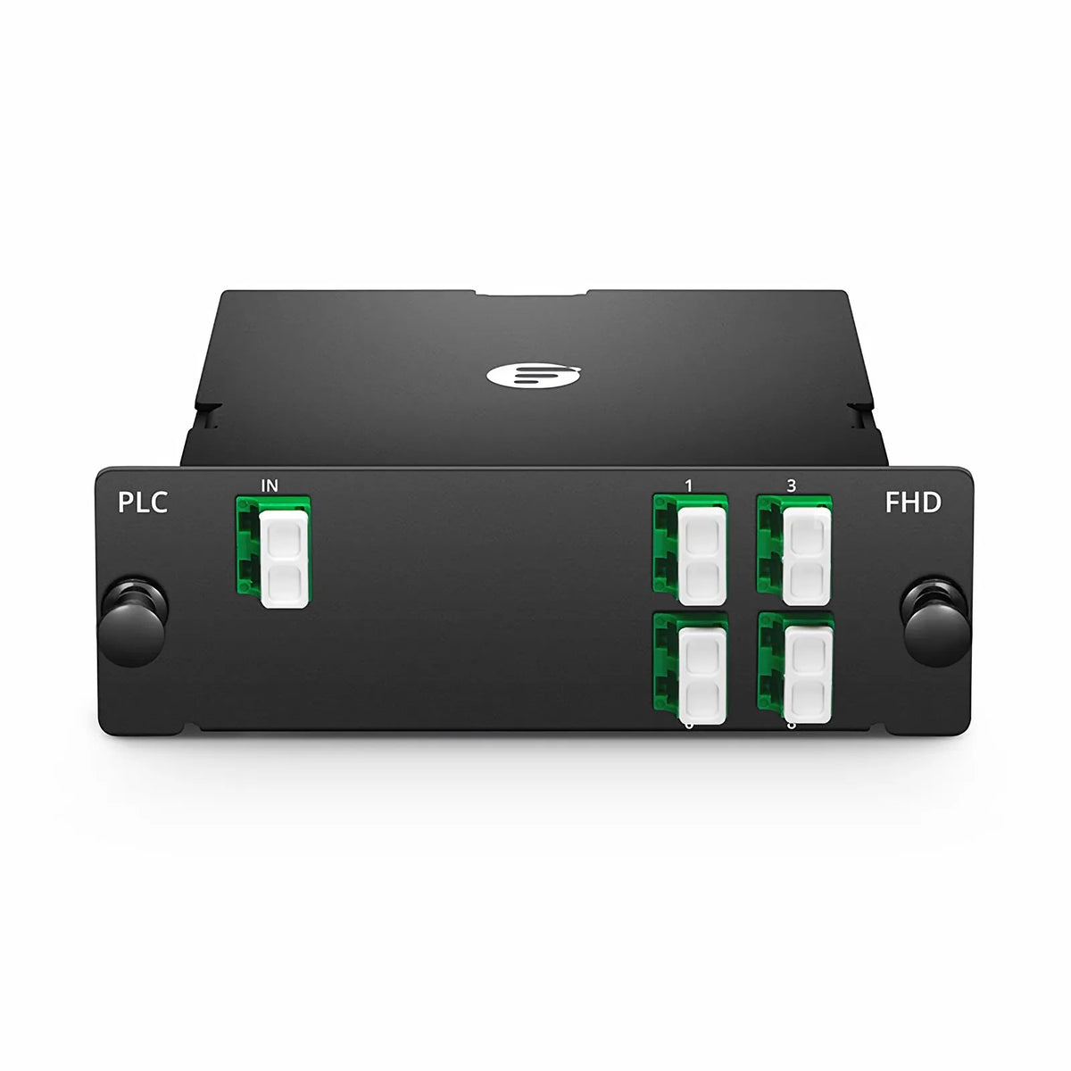 SFPS 1 x 8 PLC Fiber Splitter, Standard FHD Cassette LC/APC, Singlemode, for Optical LAN SFPS