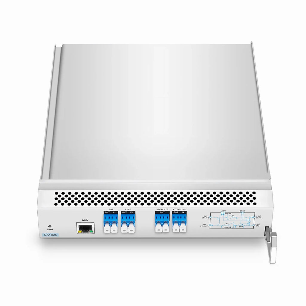 SFPS D7000 OA1825, DWDM EDFA Bidirectional Amplifier with PA 15-25dB and BA 8-18dB Gain, 21.5dBm Output for D7000 Series Managed Chassis, with Built in OSC, VOA SFPS