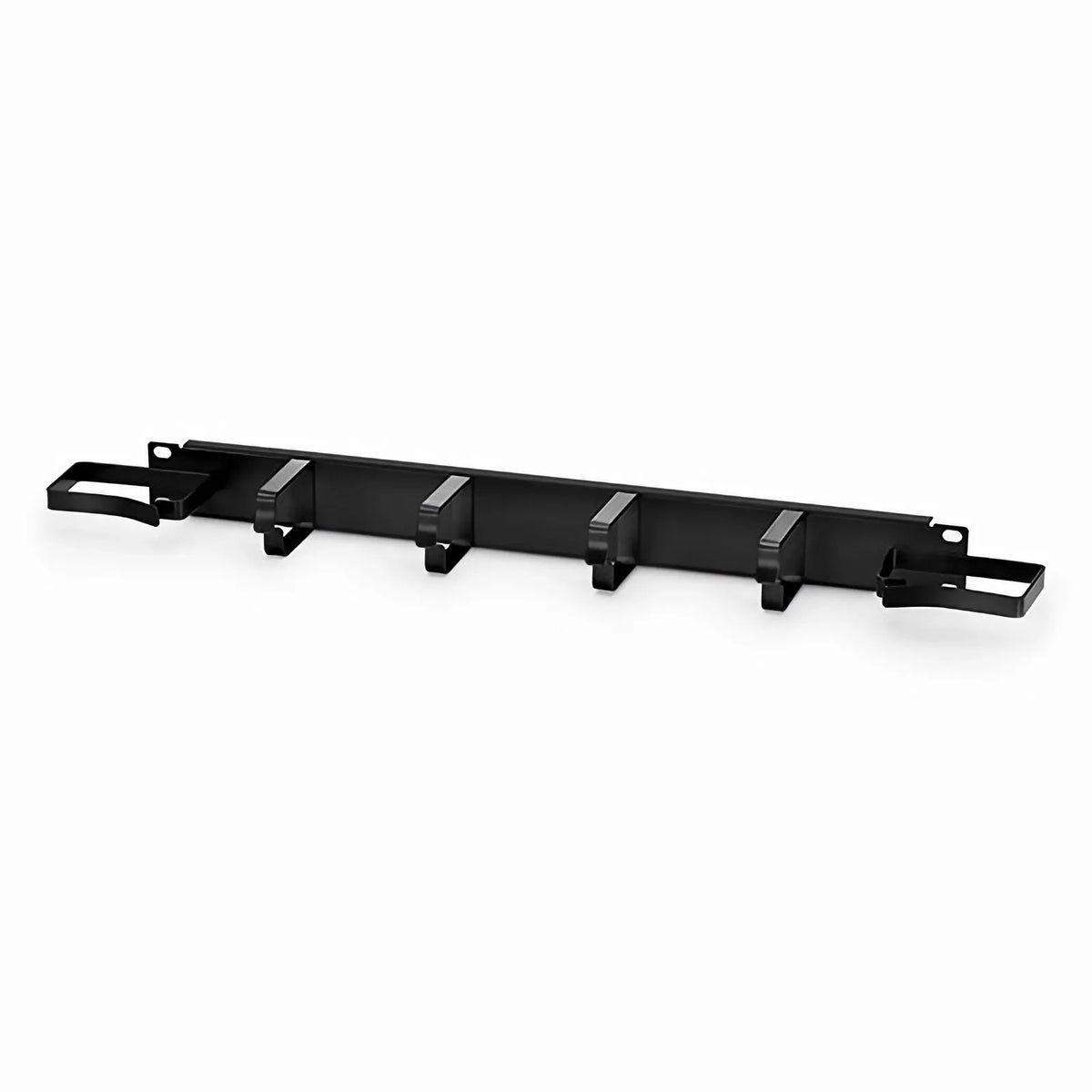 SFPS Horizontal Single Sided Manager, 1RU, D-Rings & Side Rings, 3.46 in. Depth SFPS