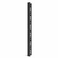 SFPS Vertical Single Sided Cable Manager, 42RU, Bend Radius Finger, 3.5 in. Wide SFPS