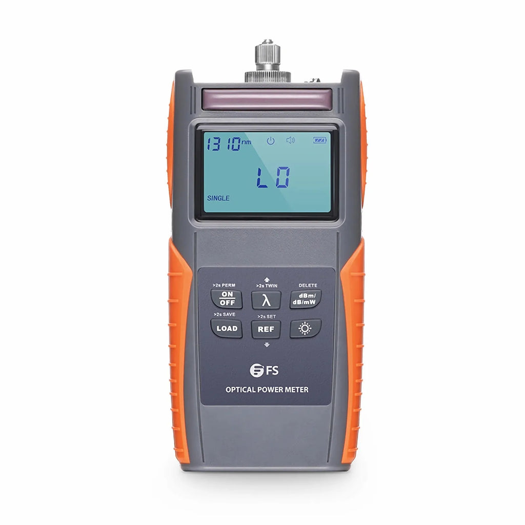 SFPS FOPM-204 Handheld Optical Power Meter (-50~+26dBm) with 2.5mm FC/SC/ST Connector SFPS