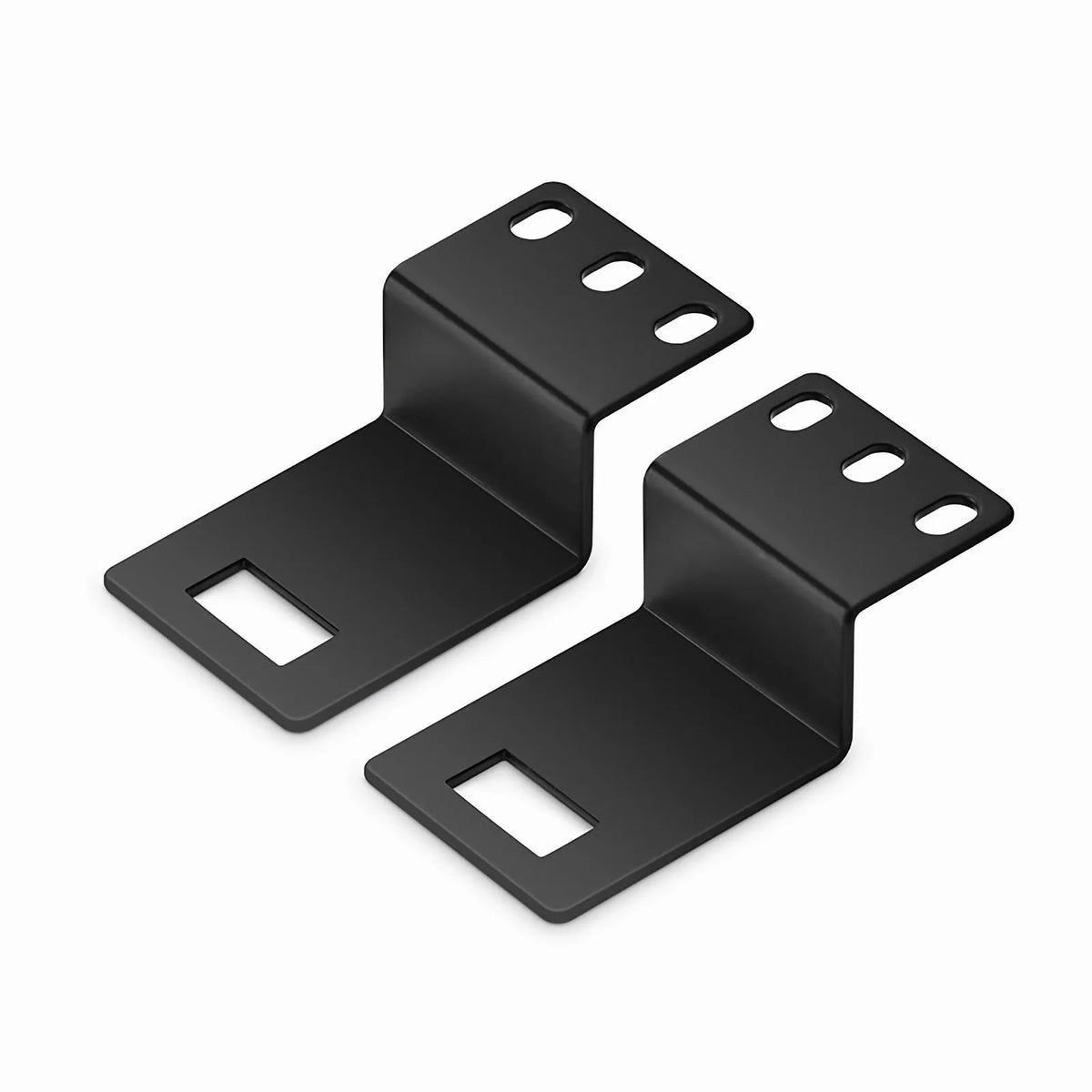 SFPS Mounting Bracket for Vertical Cable Manager with M6 Model Screws and Nuts, Black, 4 PCS/Pack SFPS
