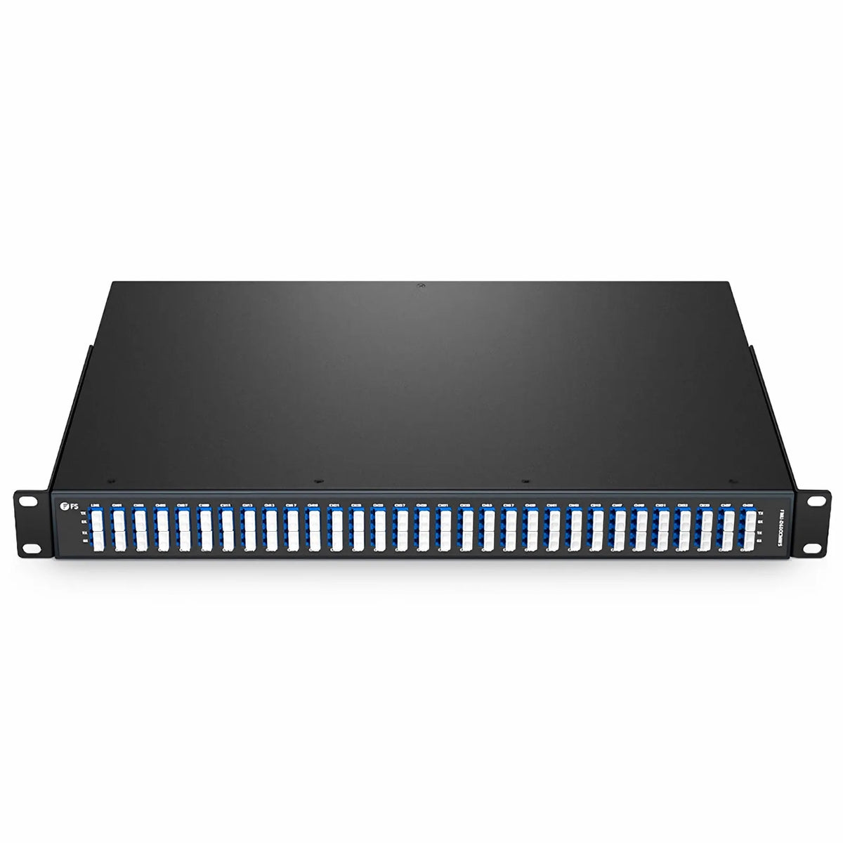 SFPS 60 Channels Odd DWDM Mux Demux, Super C-band 100GHz 190.75-196.65THz, with Monitor Port, 6.0dB Typical IL, LC/UPC, Dual Fiber, FMU 1U Rack Mount SFPS
