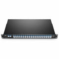 SFPS 40 Channels DWDM Mux Demux, 100GHz C21-C60, with Monitor Port, 3.0dB Typical IL, LC/UPC, Dual Fiber, FMU 1U Rack Mount SFPS