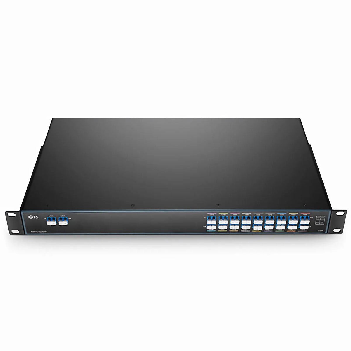 SFPS 18 Channels CWDM Mux Demux, 1270-1610nm, with Monitor Port, 2.2dB Typical IL, LC/UPC, Dual Fiber, FMU 1U Rack Mount SFPS