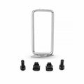 SFPS 1U 1.6" Single D-ring Vertical Cable Manager with M6 Model Screws and Nuts, 10PCS/Pack SFPS