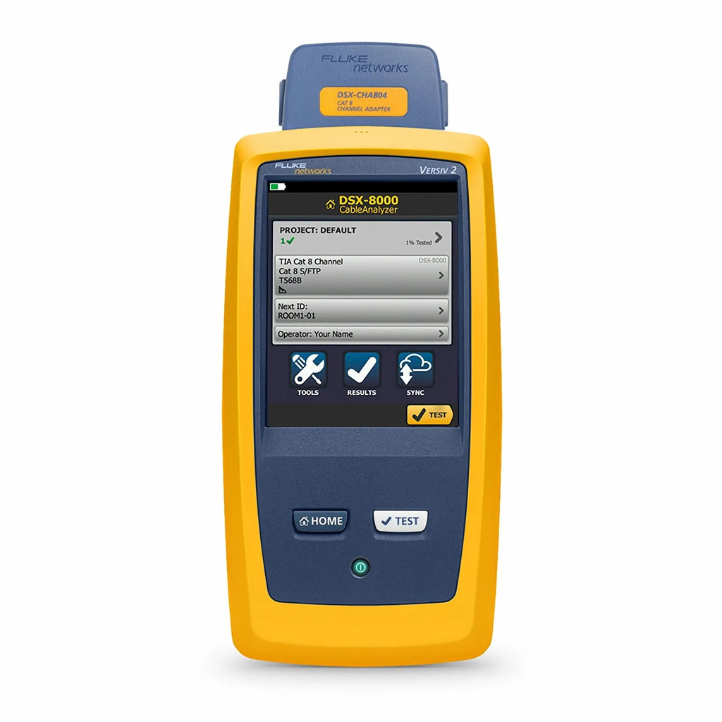 SFPS Fluke Networks DSX2-8000 Versiv 2 CableAnalyzerA with Integrated Wi-Fi SFPS