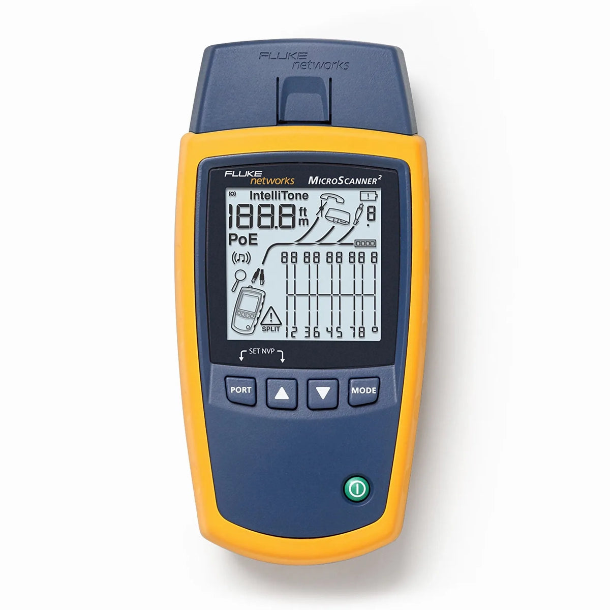 SFPS Fluke Networks MS2-100 MicroScanner2 Cable Verifier SFPS