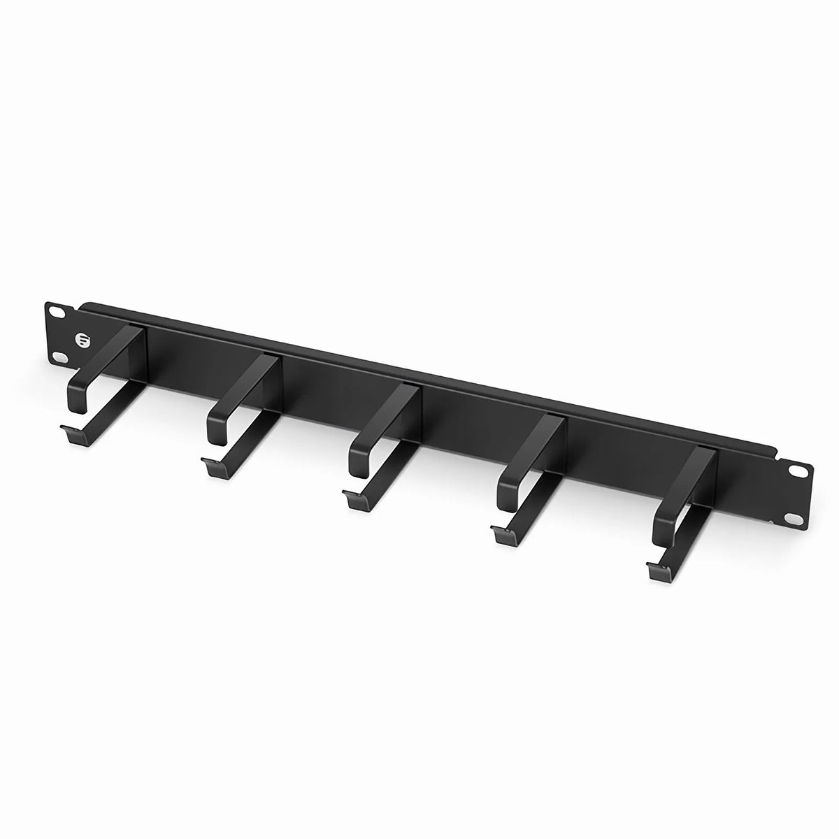 SFPS Horizontal Single Sided Manager, 1RU, 5 D-Rings, 3.46 in. Depth SFPS