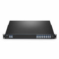 SFPS 16 Channels DWDM Mux Demux, 100GHz C21-C36, with Monitor, Expansion and 1310nm Port, 4.4dB Typical IL, LC/UPC, Dual Fiber, FMU 1U Rack Mount SFPS