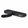 SFPS 25pcs/Bag 5.12in.L x 0.59in.W Hook and Loop Cable Ties, Pre-Cut Design, Self-bundling, Black SFPS