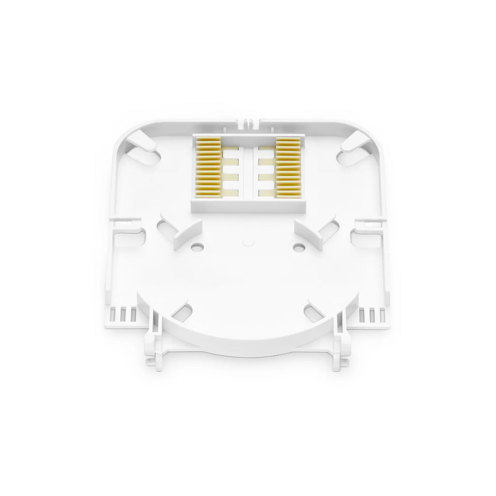 SFPS 12 Fibers Fusion Splice Tray, ABS Plastic, 0.39''x4.33''x5.12'', Suitable for FS-S010-1O4R-6-12F SFPS