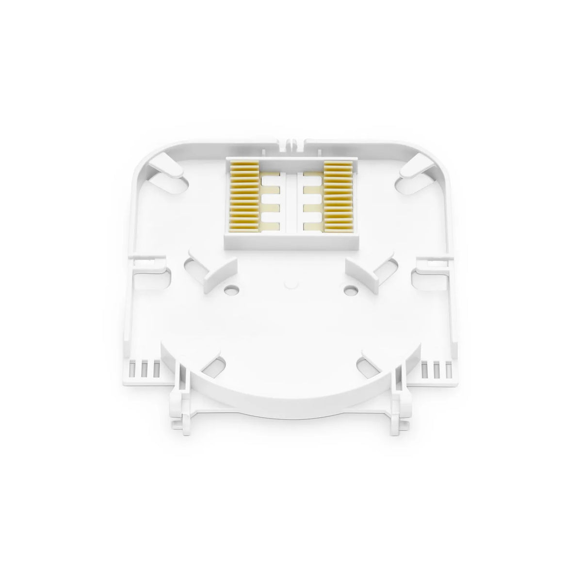 SFPS 12 Fibers Fusion Splice Tray, ABS Plastic, 0.39''x4.33''x5.12'', Suitable for FS-S010-1O4R-6-12F SFPS
