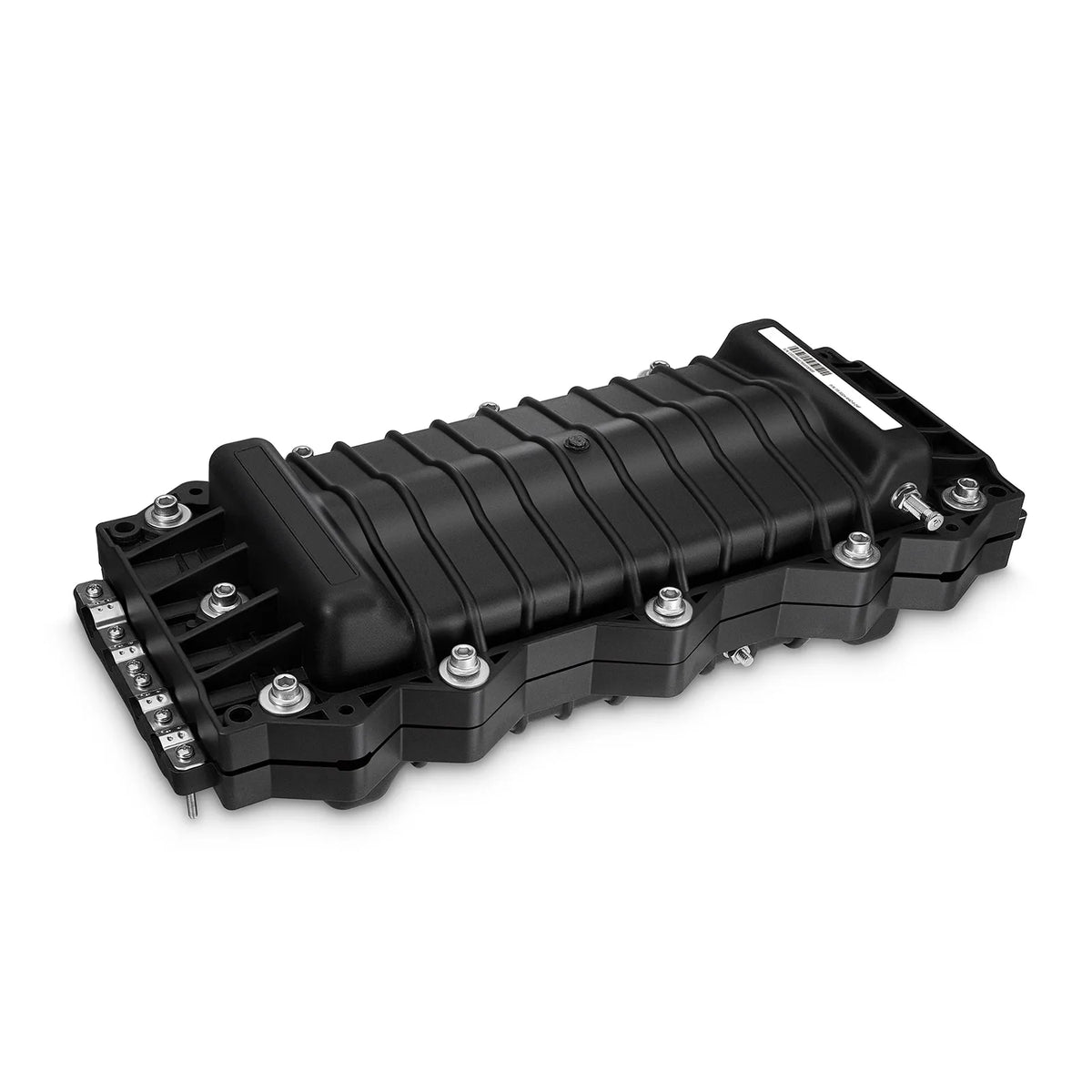 SFPS 144 Fibers 4In-4Out In-Line Fiber Optic Splice Closure, Mechanical Seal, with 1 Pre-installed Fusion Splice Tray SFPS