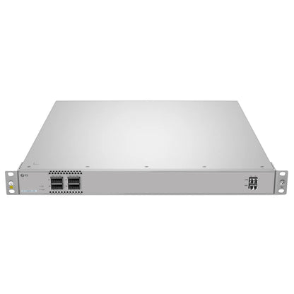 SFPS D5110-M04EC-E-ZR+, 4 Channel 100G Active DWDM Multiplexer for Open Line Systems, C21, 4 x 100G QSFP28, Dual Fiber, 1U Rack Mount, 0-120km, Support AmpCon-T/WebGUI Network Management SFPS