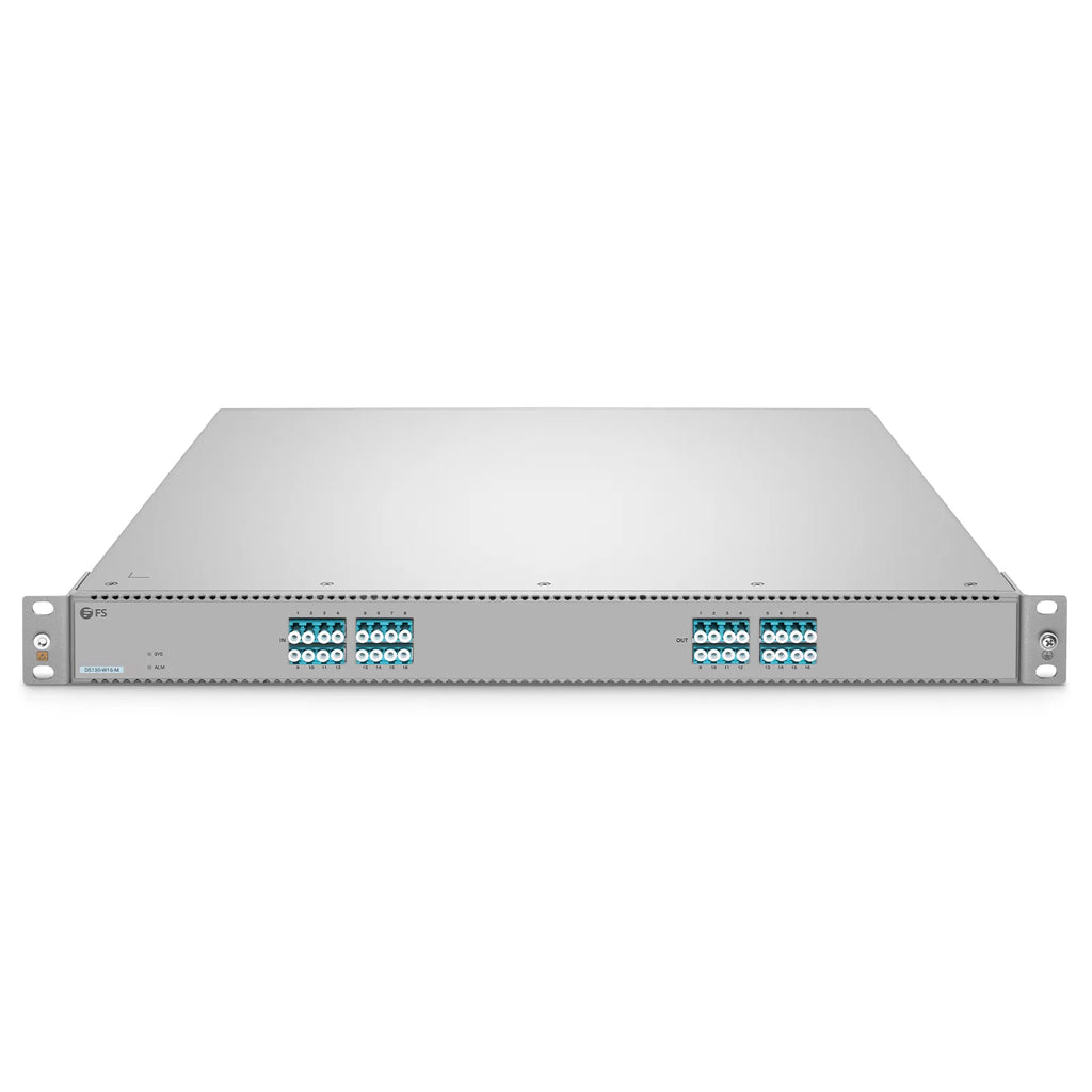 SFPS D5130-W16-M Multimode Low Loss All-Optical Circuit Switch, 16 x 16 Ports, Redundant AC PSUs, Support WebGUI Network Management SFPS