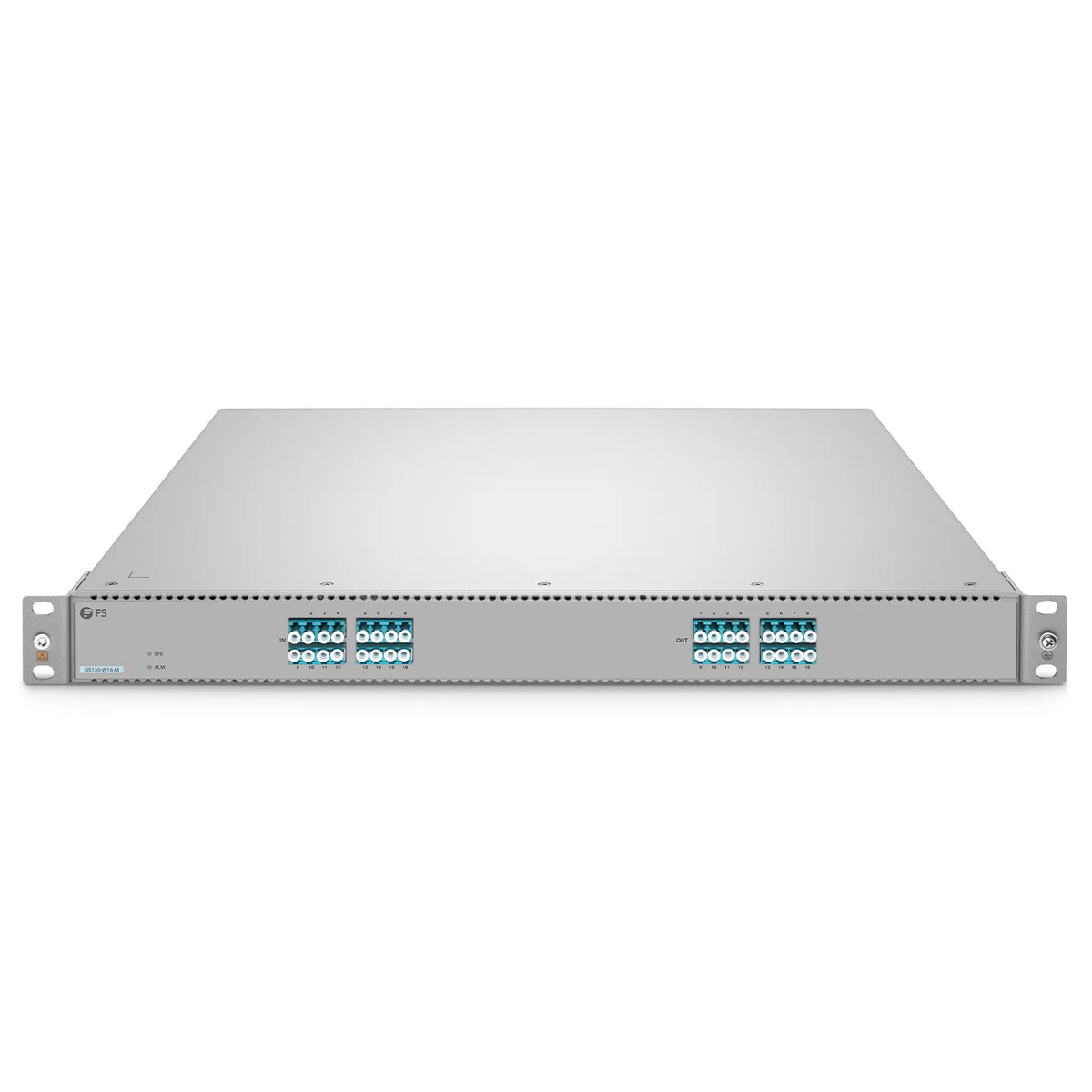 SFPS D5130-W16-M Multimode Low Loss All-Optical Circuit Switch, 16 x 16 Ports, Redundant AC PSUs, Support WebGUI Network Management SFPS