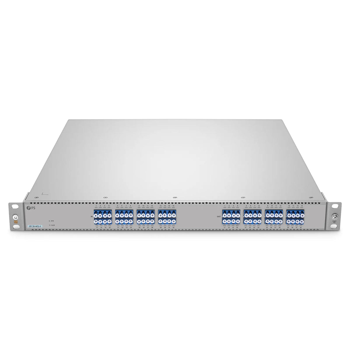 SFPS D5130-W32-S Single-mode Low Loss All-Optical Circuit Switch with Built-in OPD, 32 x 32 Ports, Redundant AC PSUs, Support WebGUI Network Management SFPS