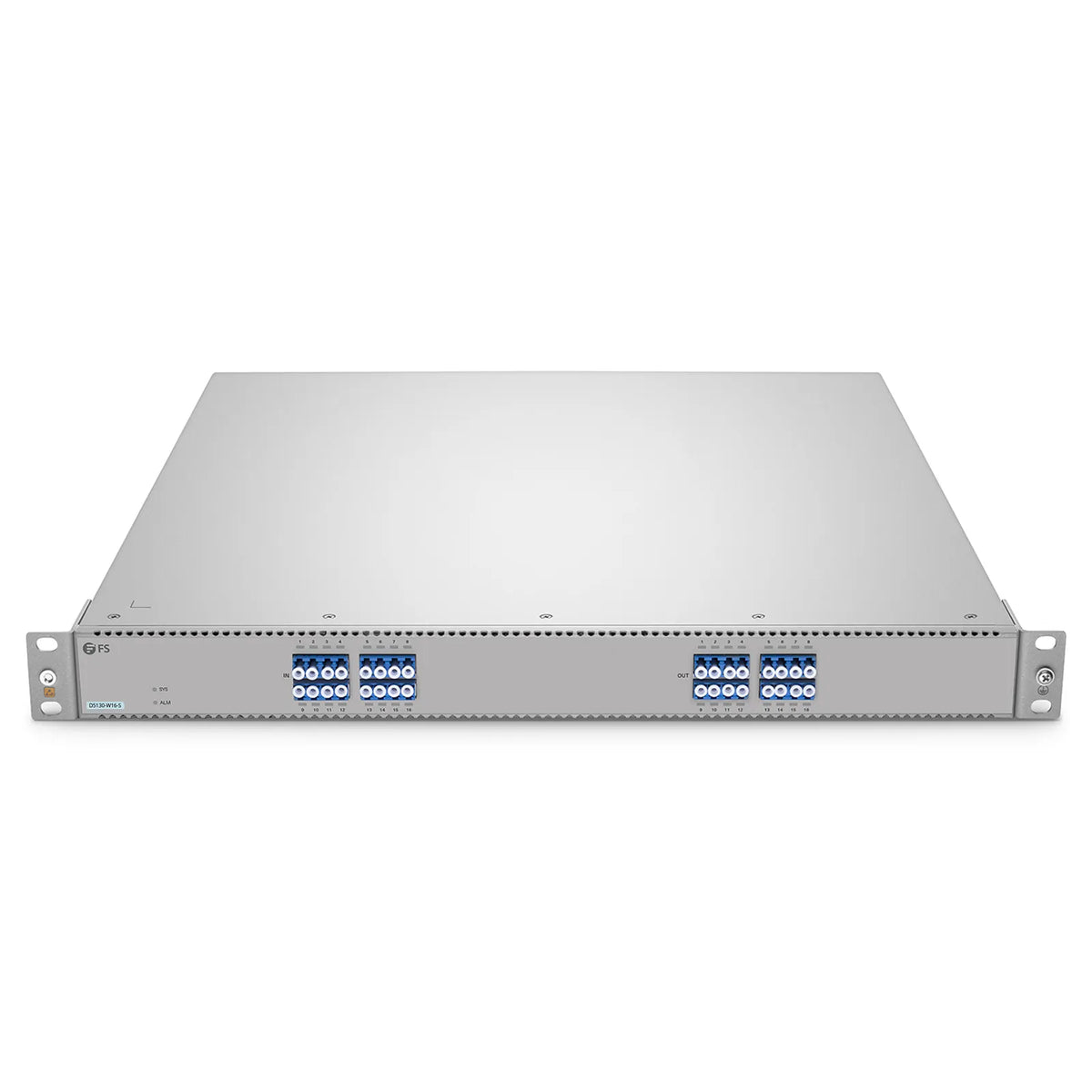 SFPS D5130-W16-S Single-mode Low Loss All-Optical Circuit Switch with Built-in OPD, 16 x 16 Ports, Redundant AC PSUs, Support WebGUI Network Management SFPS