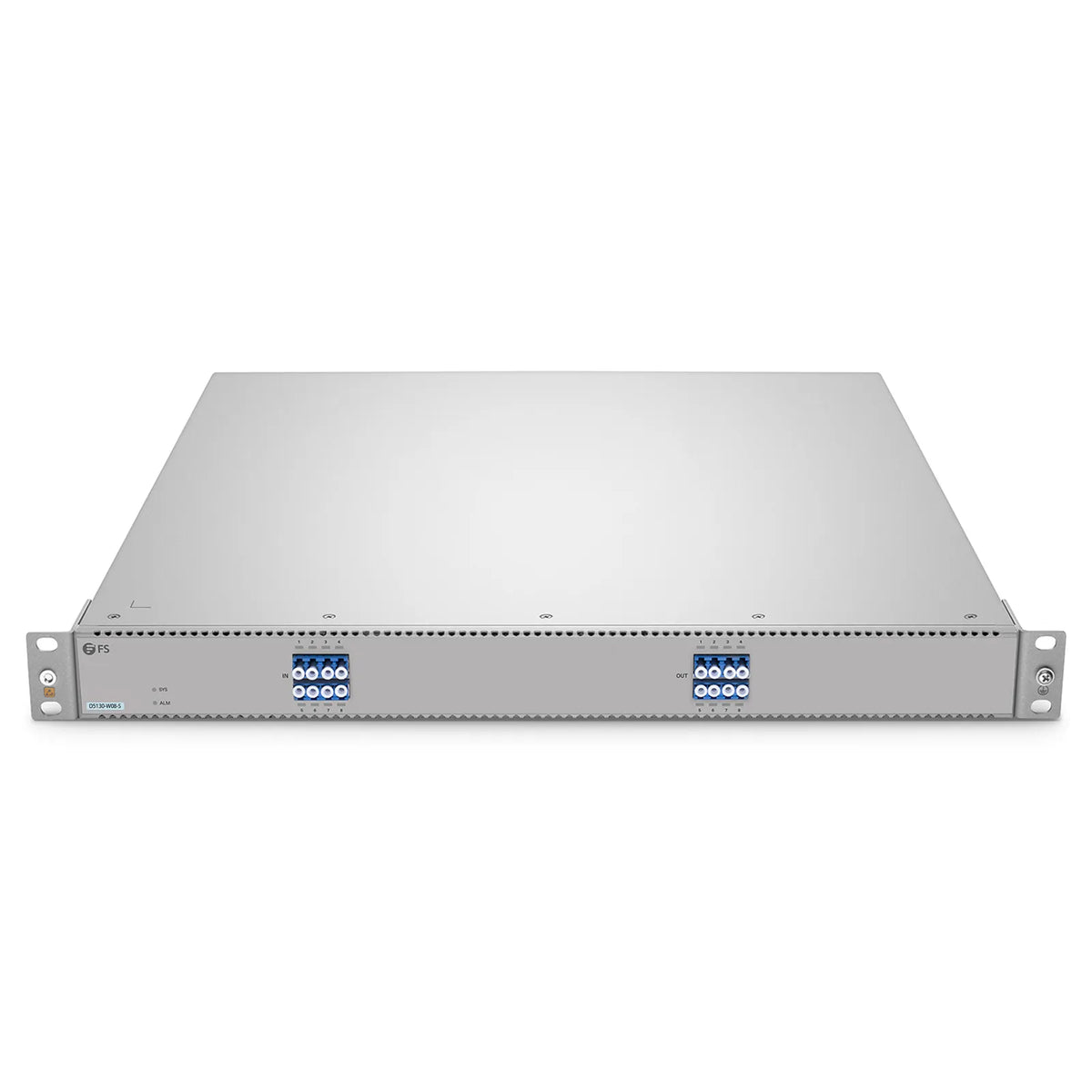 SFPS D5130-W08-S Single-mode Low Loss All-Optical Circuit Switch with Built-in OPD, 8 x 8 Ports, Redundant AC PSUs, Support AmpCon-T/WebGUI Network Management SFPS