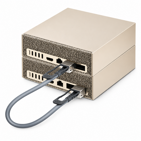 SFPS NVIDIA DGX Spark Bundle, 2 DGX Spark Units - 4TB With a Connecting Cable 0.5m 200G QSFP56 Ethernet DAC cable SFPS