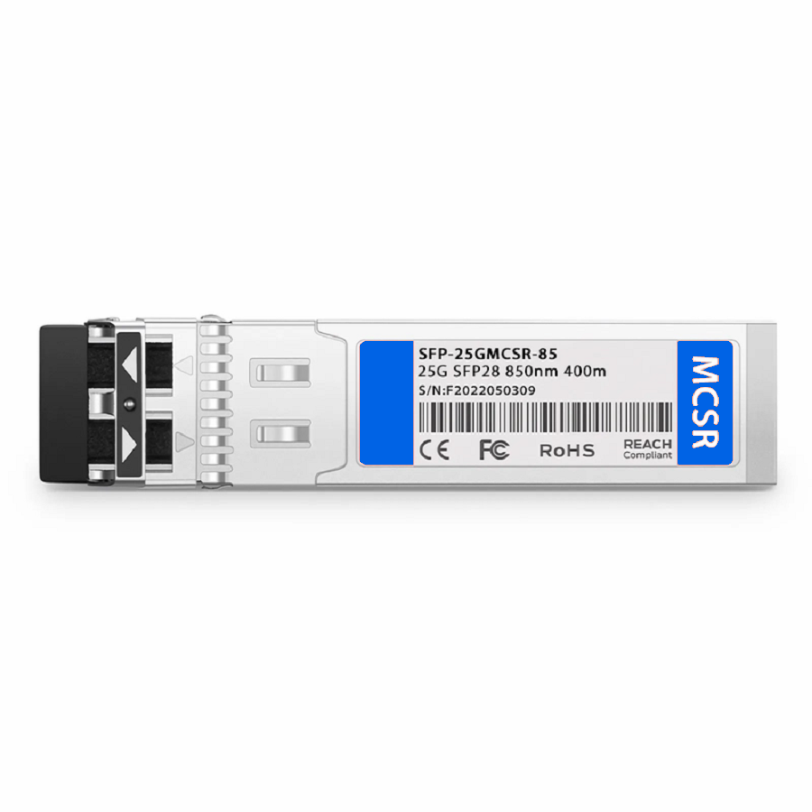 SFPS Cisco SFP-10/25G-CSR-S Compatible 10/25GBASE-CSR SFP28 Dual-rate 850nm 400m DOM Duplex LC/UPC MMF Optical Transceiver Module SFPS