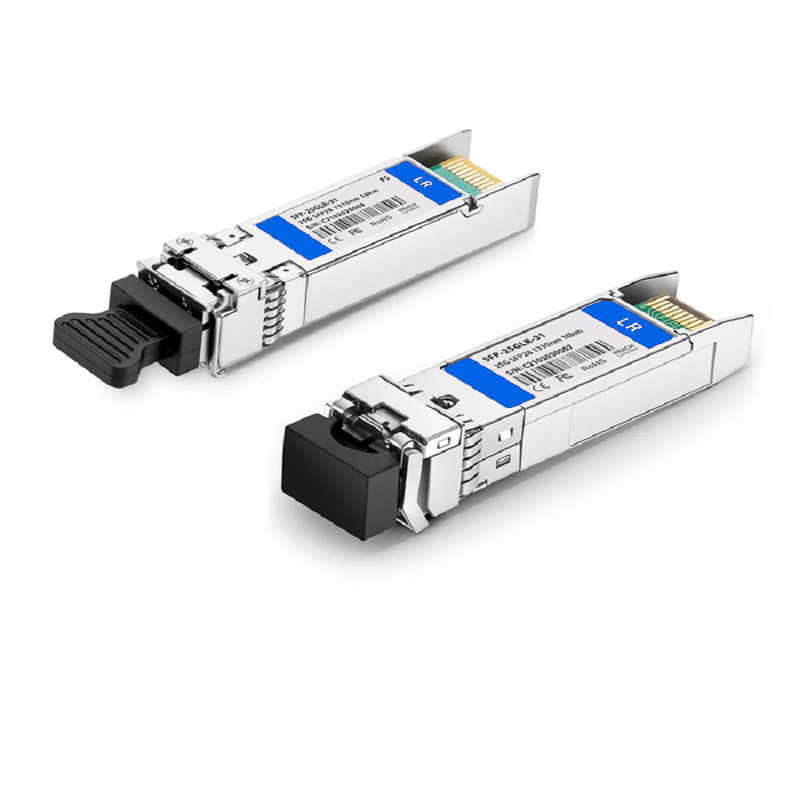 SFPS NVIDIA/Mellanox Compatible 10/25GBASE-CSR SFP28 Dual-rate 850nm 400m DOM Duplex LC/UPC MMF Ethernet Optical Transceiver Module SFPS