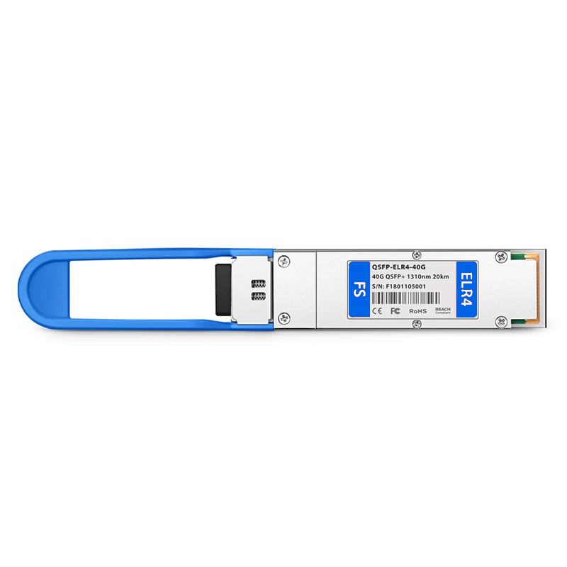 SFPS Cisco QSFP-ELR4-40G Compatible 40GBASE-ELR4 QSFP+ 1310nm 20km DOM Duplex LC/UPC SMF Optical Transceiver Module SFPS