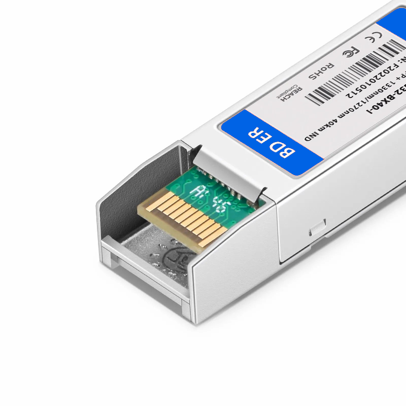 SFPS Cisco SFP-10G-BX40D-I Compatible 10GBASE BiDi SFP+ 1330nm-TX/1270nm-RX 40km DOM Simplex LC/UPC SMF Optical Transceiver Module (Industrial) SFPS