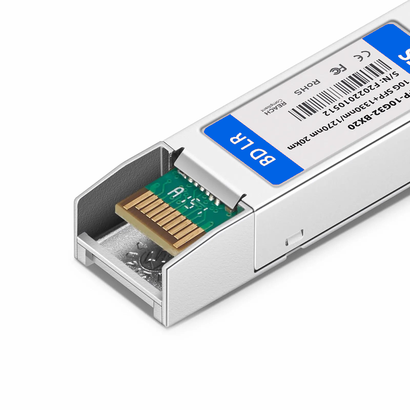 SFPS Cisco Compatible 10GBASE-BX20-D BiDi SFP+ 1330nm-TX/1270nm-RX 20km DOM Simplex LC/UPC SMF Optical Transceiver Module SFPS