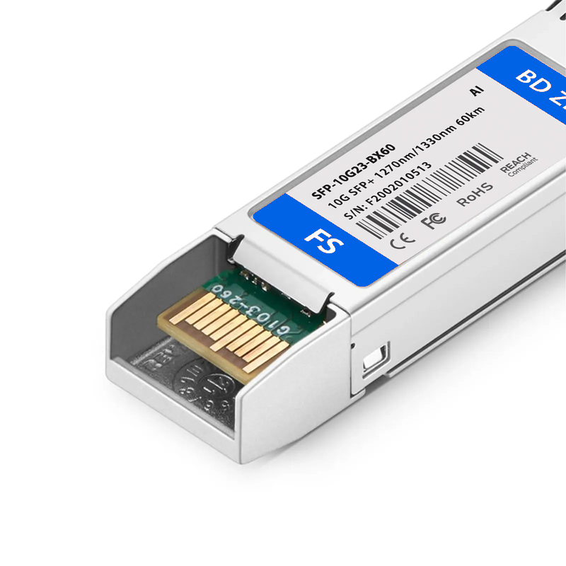 SFPS Arista Networks Compatible 10GBASE-BX60-U BiDi SFP+ 1270nm-TX/1330nm-RX 60km DOM Simplex LC/UPC SMF Optical Transceiver Module SFPS