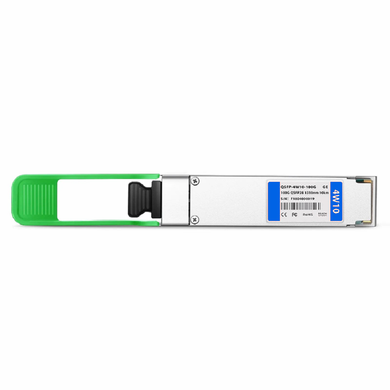 SFPS Cisco QSFP-100G-4WDM-S Compatible 100GBASE-4W10 QSFP28 4 x 25G NRZ 1310nm 10km DOM Duplex LC/UPC SMF Optical Transceiver Module SFPS