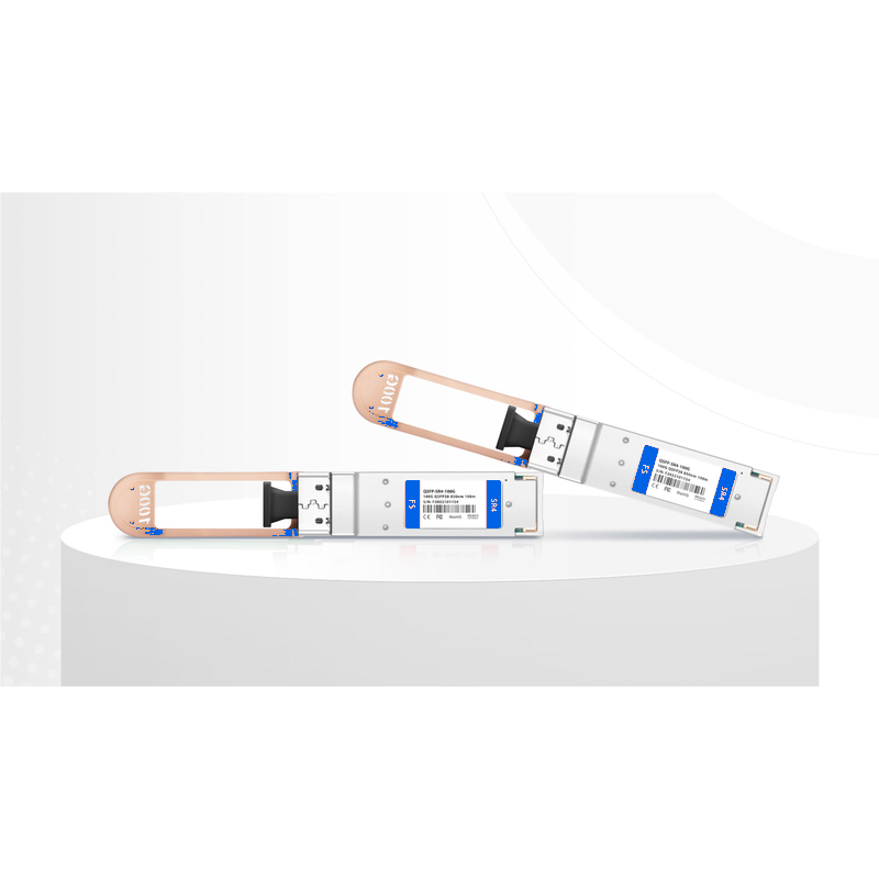 SFPS Generic Compatible 100GBASE-SR4 QSFP28 4 x 25G NRZ 850nm 100m DOM MPO-12/UPC MMF Optical Transceiver Module (Industrial), Breakout to 4 x 25G-SR SFPS