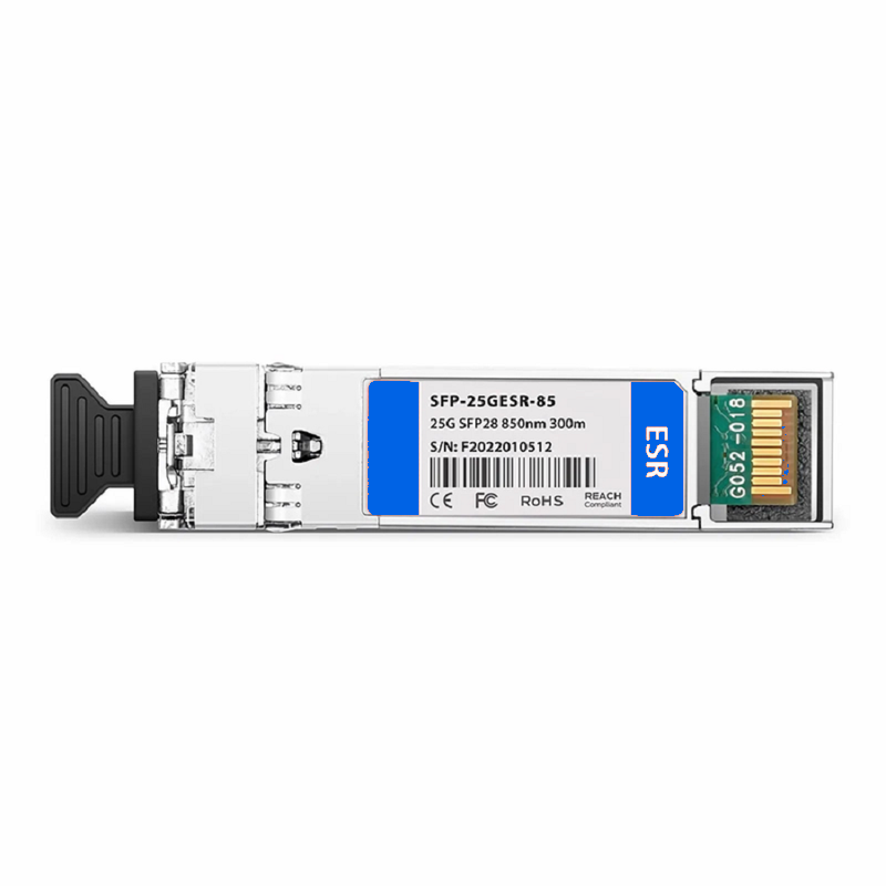 SFPS Cisco Compatible 25GBASE-ESR SFP28 850nm 300m DOM Duplex LC/UPC MMF Optical Transceiver Module SFPS