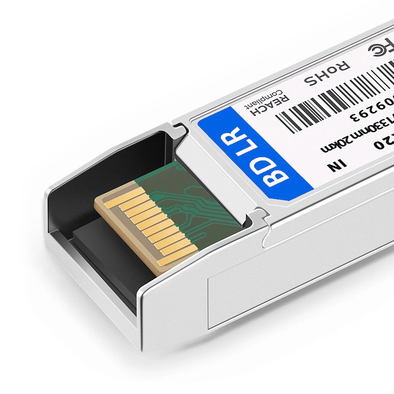 SFPS Intel Compatible 25GBASE-U SFP28 BiDi 1270nm-TX/1330nm-RX 20km DOM Simplex LC/UPC SMF Optical Transceiver Module SFPS