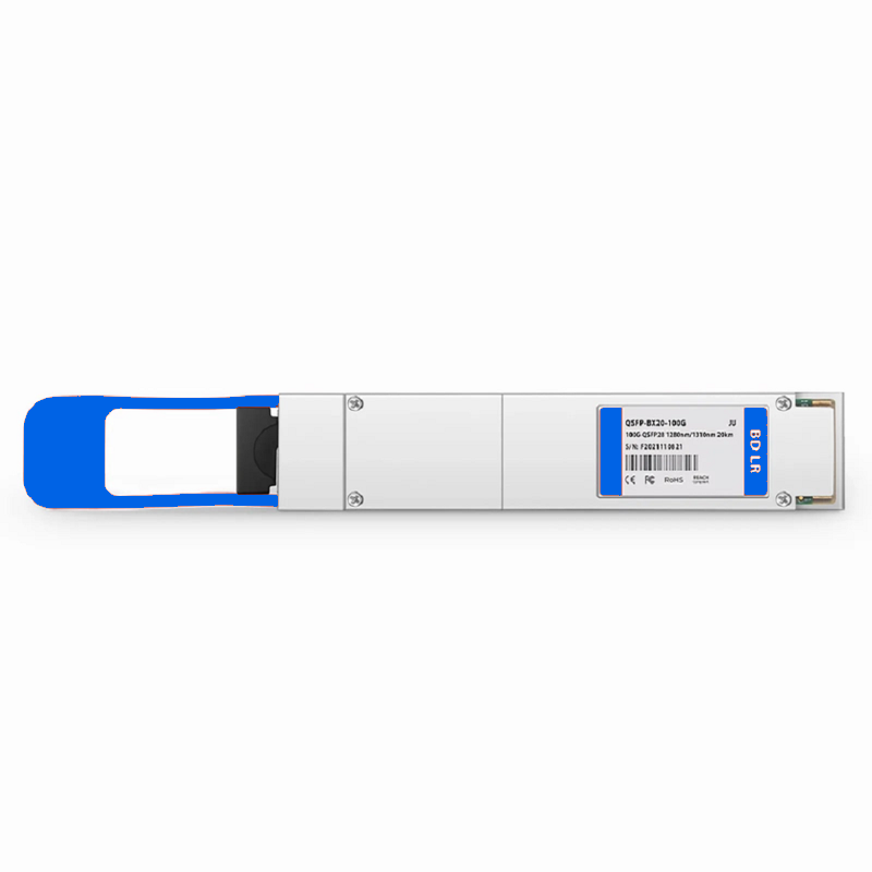 SFPS Arista Networks Compatible 100GBASE-BX20-D QSFP28 BiDi 4 x 25G NRZ 1310nm-TX/1280nm-RX 20km DOM Simplex LC/UPC SMF Optical Transceiver Module SFPS