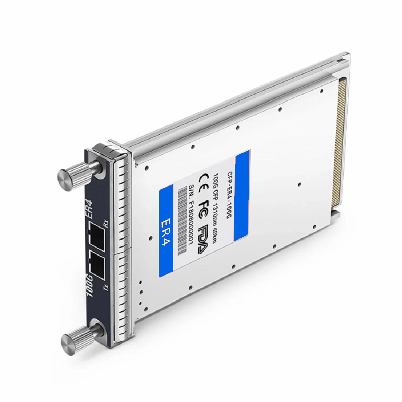 SFPS Extreme 100G-CFP-LR4-10 Compatible 100GBASE-LR4 CFP 4 x 25G NRZ 1310nm 10km DOM Duplex LC SMF Optical Transceiver Module SFPS