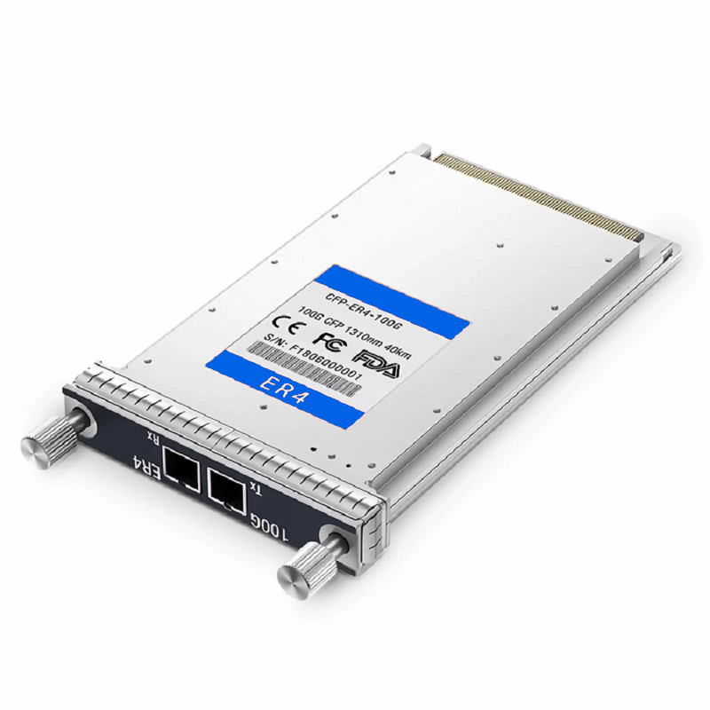 SFPS Brocade 100G-CFP-LR4-10km Compatible 100GBASE-LR4 CFP 4 x 25G NRZ 1310nm 10km DOM Duplex LC SMF Optical Transceiver Module SFPS
