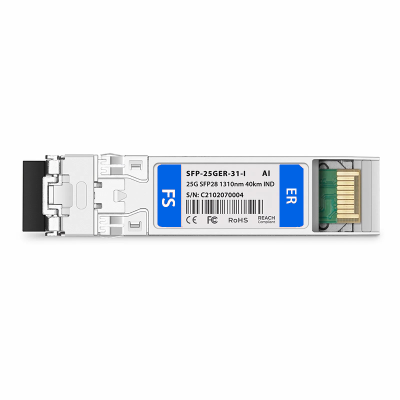 SFPS Arista Networks SFP-25G-ER40-I Compatible 25GBASE-ER SFP28 1310nm 40km DOM Duplex LC/UPC SMF Optical Transceiver Module (Industrial) SFPS