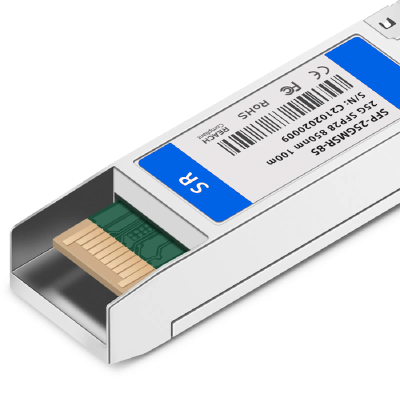 SFPS 10/25GBASE-SR SFP28 Dual-rate 850nm 100m DOM Duplex LC/UPC MMF Optical Transceiver Module forFOSwitches SFPS